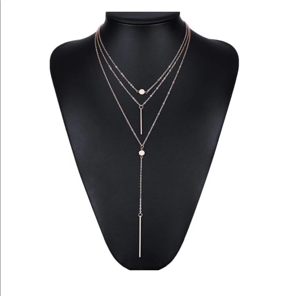 PALMPÉ Gold Layered Necklace